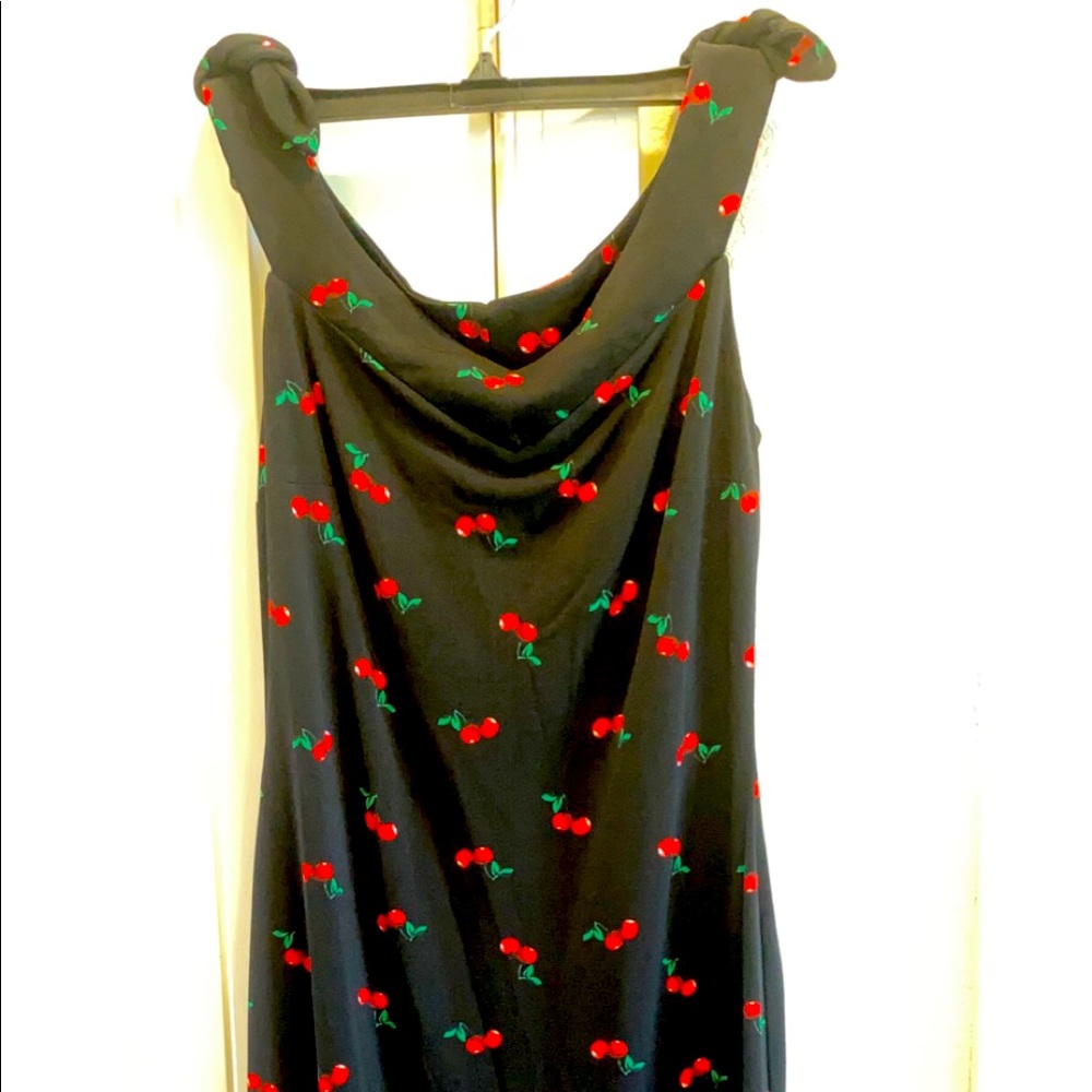 NY&Co dress. Size small. Black dress with Cherries 🍒 brand new without tags.
